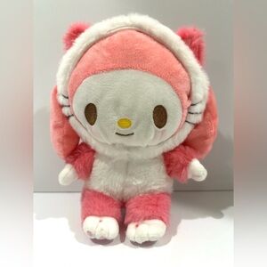 My Melody​ Sanrio Plush Doll 10" Pink and White